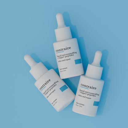 Liquid Microneedling + Copper Peptides Face Serum