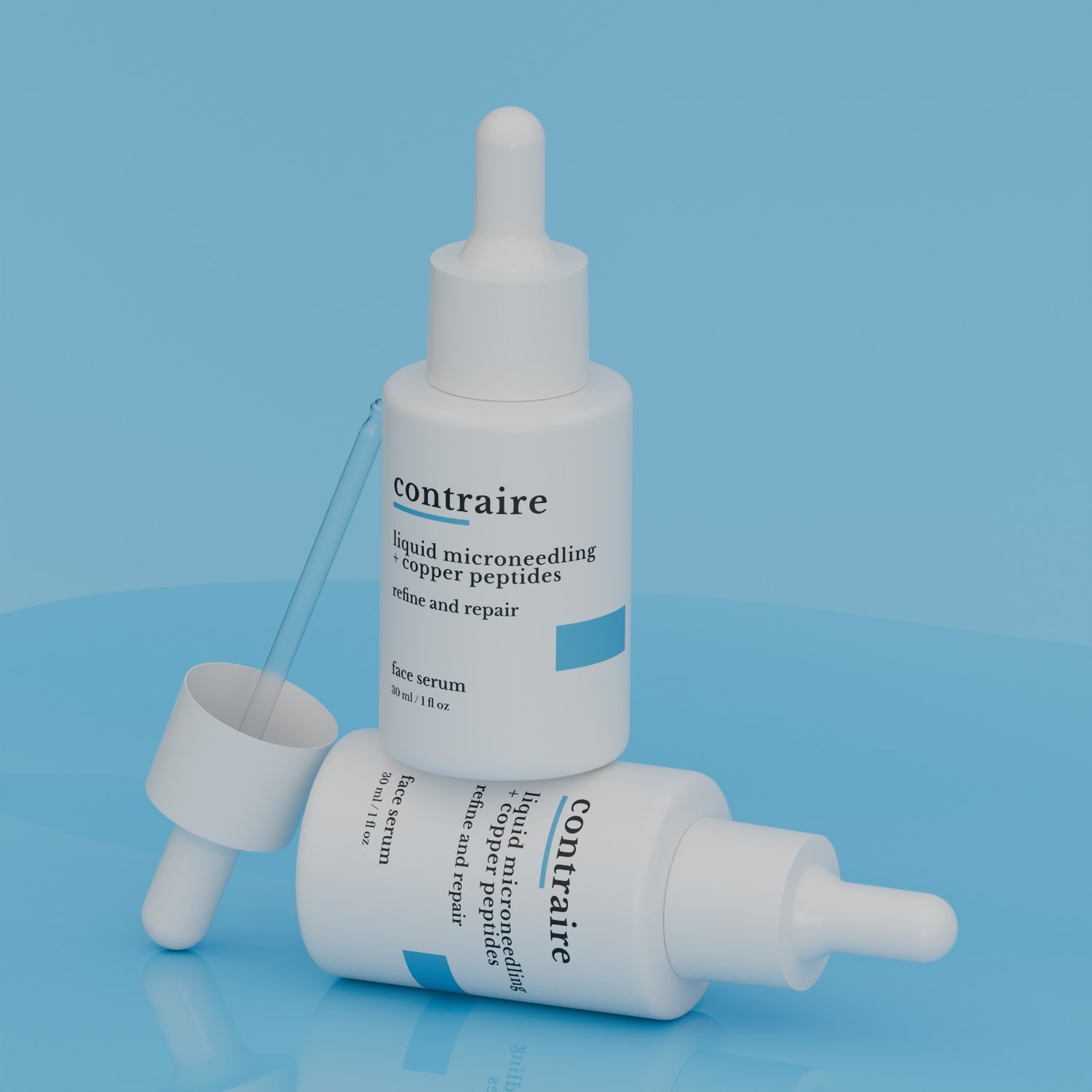Liquid Microneedling + Copper Peptides Face Serum
